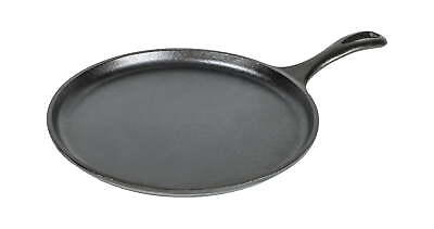 #ad Cast Iron 10.5quot; Seasoned Round Griddle $20.54