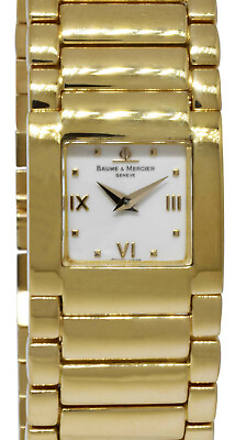 #ad Baume amp; Mercier Catwalk 18k Yellow Gold Ladies 21mm Quartz Watch Box MV045223 $6200.00