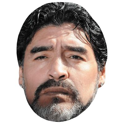 #ad Diego Maradona Beard Big Head. Larger than life mask. $24.97