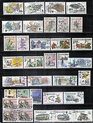 #ad Czechoslovakia Complete Sets Collection Used CTO Brids Animals ZAYIX 0224M0076 $8.95