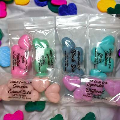 #ad Soy Wax Heart Hand Poured Tart Melts Bag $1.50