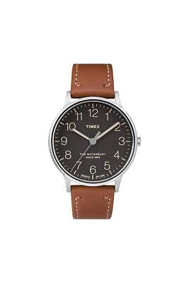 Timex Gents Waterbury Leather Strap Watch TW2P95800 $134.81