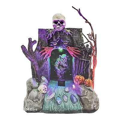 #ad Animated Halloween Drainpipe Ghoul FG Square Haunted House Prop Horror Decor $63.94