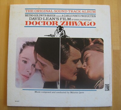 #ad Doctor Zhivago Soundtrack 1965 Vinyl LP with the original inside book $3.33