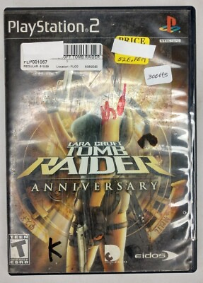 Lara Croft: Tomb Raider Anniversary Sony PlayStation 2 2007 $9.99