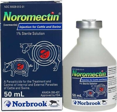 #ad Norbrook Dewormer Wormer 50 mL Cattle Swine Exp 01 25 $64.95