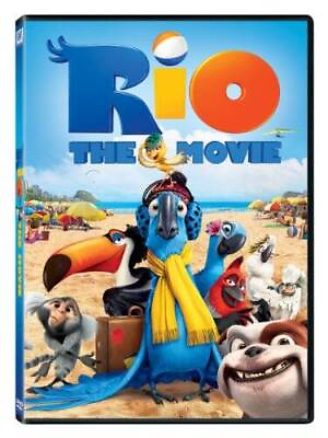 #ad Rio DVD By Jesse EisenbergAnne Hathaway VERY GOOD $3.98