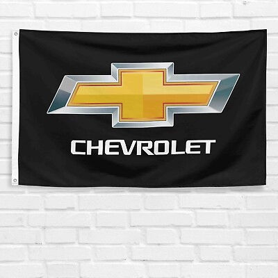 #ad For Chevrolet Car Enthusiasts 3x5 ft Flag Chevy Truck Racing Garage Banner $13.99