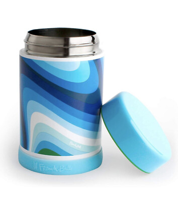 French Bull stainless food jar 16 Oz NIB Blue Surf #ad $10.00