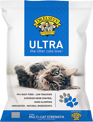 #ad Ultra Cat Litter 18 Pound Bag $19.99