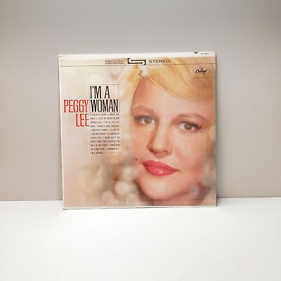 #ad Peggy Lee I#x27;m a Woman Vinyl LP Record 1963 $22.00