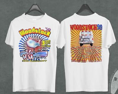 #ad Vintage Woodstock 99 Shirt Woodstock 30th Anniversary Shirt $21.99