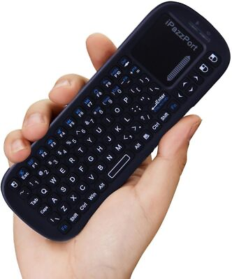 #ad iPazzPort Wireless Mini Handheld Keyboard Compatible Android TV Box HTPC Laptop $30.99