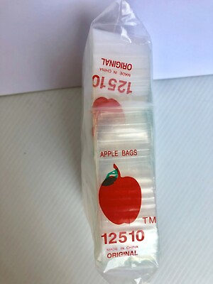 #ad Baggies 12510 Original Apple Brand Bags 2.5 mil Liquidation Sale 1000 ct $13.95