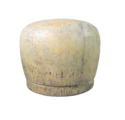 #ad Vintage Antique Wooden Hat Mold Block Form Oval Millinery Supplies 40s 22quot; L 510 C $90.00