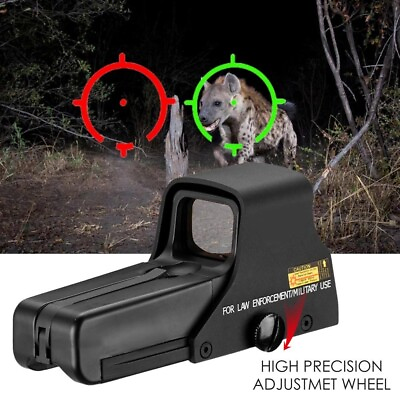 #ad Red Green Dot Reflex Sight Scope 552 Series Tactical Holographic Optic 20mm Rail $37.96
