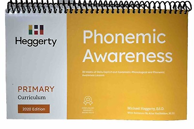 #ad Heggerty Phonemic Awareness Primary Curriculum 2020 Edition $74.39