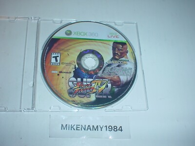 SUPER STREET FIGHTER IV game only in plain case for MICROSOFT XBOX 360 $9.84