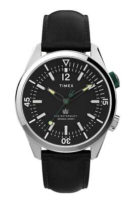Timex Gents Waterbury Leather Strap Watch TW2V49800 $209.58