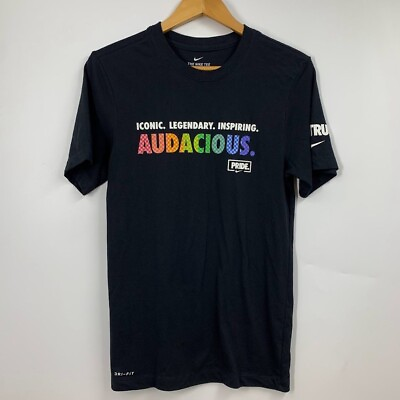 #ad Nike Unisex Be True Audacious Iconic Legendary Inspiring Short Sleeve Shirt SZ X $19.99