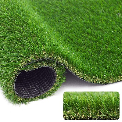 #ad #ad 1.38quot; Artificial Turf Grass4FT x 6FT Fake Grass Rug Indoor OutdoorRealistic... $79.88