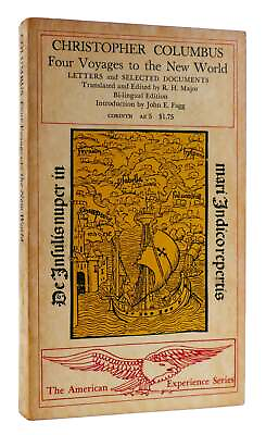 R. H. Major CHRISTOPHER COLUMBUS Four Voyages to the New World 1st American Edit $47.89