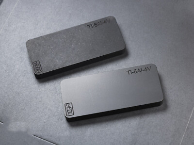 #ad New TC4 Titanium Alloy Block Rectangular Titanium Paperweight Decorate Gift $43.99