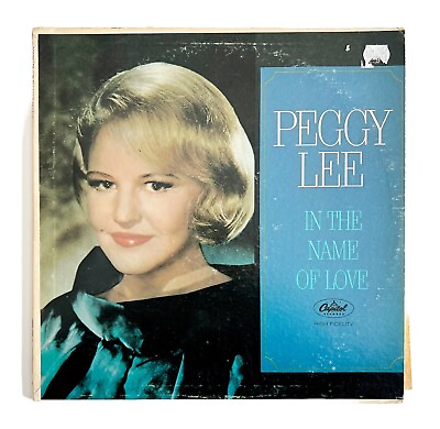 #ad Peggy Lee In The Name Of Love Vinyl Record 1960s 33 12quot; Vocal Pop VRF8 $8.00