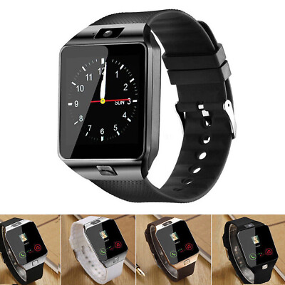 Smart Watch Bluetooth Unlocked Phone SIM TF Card Support for Android Cellphone $22.55