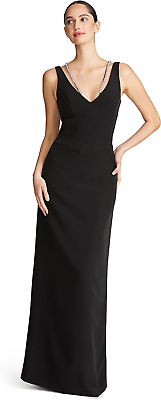 HALSTON Women#x27;s Alivia Gown in Stretch Crepe $318.63