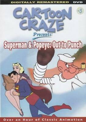 Superman amp; Popeye: Out To Punch Slim Case DVD By Multi VERY GOOD #ad $4.23