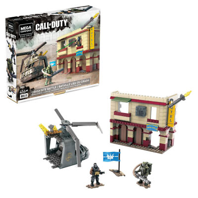 Mega Construx Call Duty Crash Site Battle Construction Set Building Sealed Play $38.99