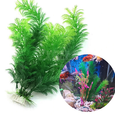#ad Simulation Grass Aquatic Water Plants Fish Tank Aquarium Ornament Decor Home AU $4.92