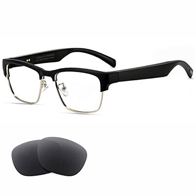 #ad Smart Glasses Bluetooth Audio Glasses for Men Women with Alexa Built In Mic Bl $58.06