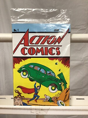 Superman Action Comics #1 Loot Crate June 1938 Sealed Reprint W COA $14.99