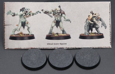 Warhammer Flesh Eater Courts Ghoul Gore Squires 3 Ghoul Courtiers #ad $18.95