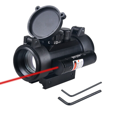 #ad 5MOA Scope Red Green Dot Reflex Holographic Laser Sight w 20mm Rail $22.99