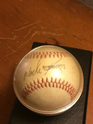 #ad WADE BOGGS SIGNED Autographed OFFICIAL MAJOR LEAGUE BASEBALL  $40.00