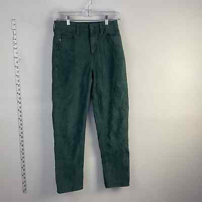 American Eagle Outfitters Green Straight Fit Corduroy Pants Size 4 $42.00