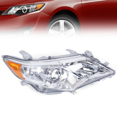 #ad For 2012 2013 2014 Toyota Camry L LE SE Right Headlight Passenger Side Head Lamp $57.95