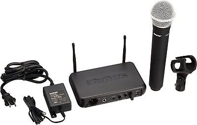 #ad Shure Single Vocal Wireless System Microphone Mic Receiver Set SVX24J PG28 JB1 $289.98