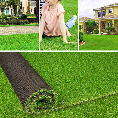 10x6.6FT Artificial Grass Floor Mat Synthetic Landscape Lawn Turf Garden Carpet $81.85