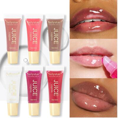 #ad Mirror Lip Gloss Moisturizing Lip Oil Gloss Transparent Plumping Lip Nice $1.58