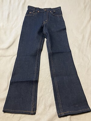 #ad Vintage LEVIS Saddleman Boot Jeans Boys Size 11 316 0617 NEW Junior ORANGE TAB $34.99