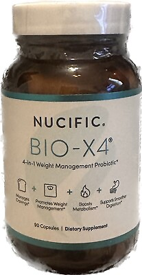 #ad NUCIFIC BIO X4 90 Capsules. Effective Weight Loss System. Authentic $45.56