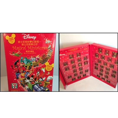 #ad Disney Magical Miniatures Taiwan Edition 42 Figures Complete Red Box $89.00