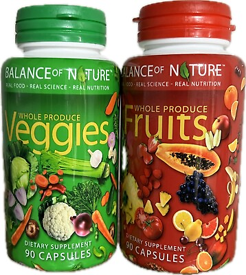 #ad #ad Balance of Nature Fruits and Veggies Whole Food Supplement with Superfood 180 $30.99