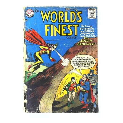 #ad World#x27;s Finest Comics #90 in Good minus condition. DC comics f` $99.59
