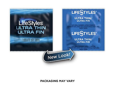 #ad 50 CT LifeStyles Ultra Thin Condoms $12.50
