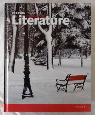 #ad Pearson Common Core Literature Grade 8 Hardcover GOOD $7.08
